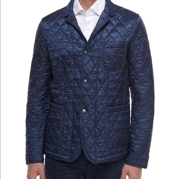 Burberry Howe Quilted Jacket // Navy - Picture 3 of 3